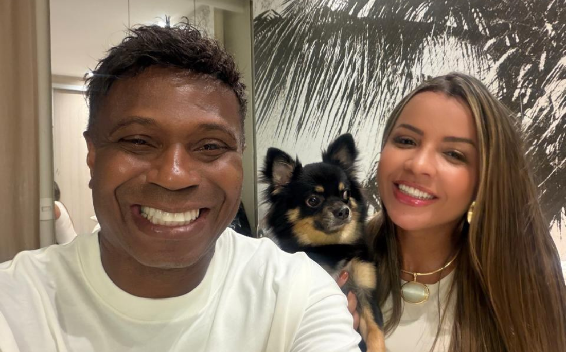 Luana Guedes e Edilson Capetinha por Reprodução/Instagram