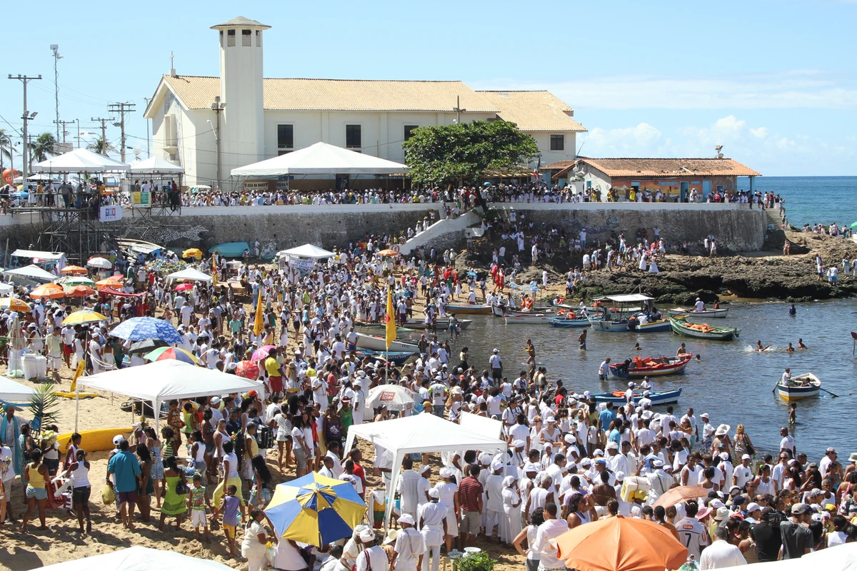 Movimentação no Rio Vermelho em 2011 por Evandro Veiga/Arquivo CORREIO
