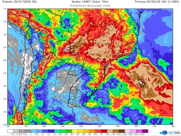 Novo ciclone se forma