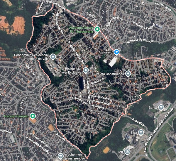 Novo Horizonte (327) por Google Maps