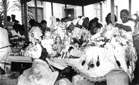 Preparando o presente, em 1994 por José Santos Melo/Arquivo CORREIO