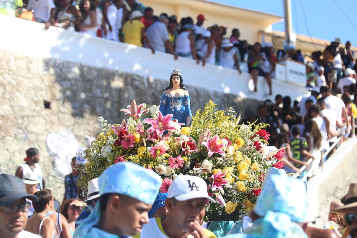 Presente para Iemanjá por Tiago Caldas/Arquivo CORREIO