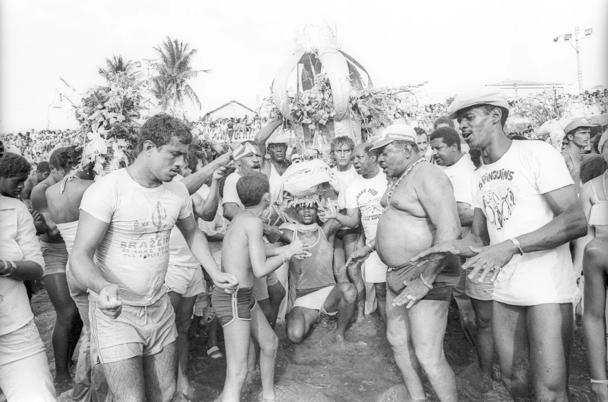 Presente para Iemanjá, em 1979 por Gildo Lima - Arquivo Correio