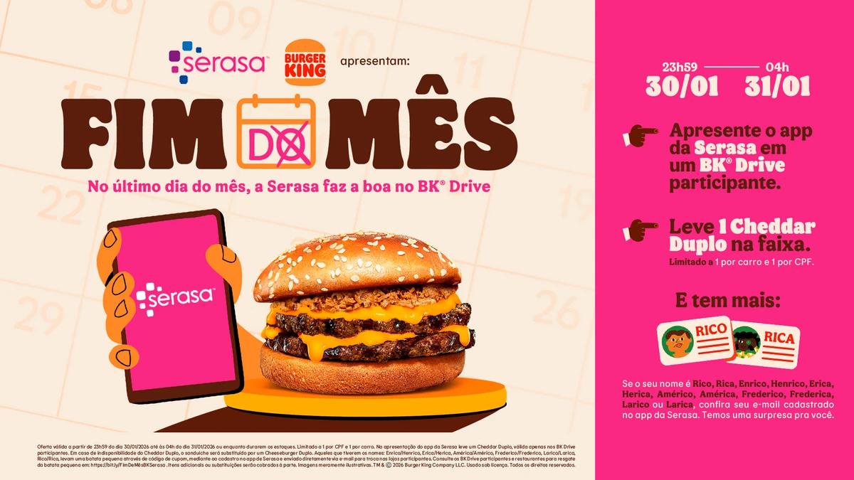 Promoção do BK