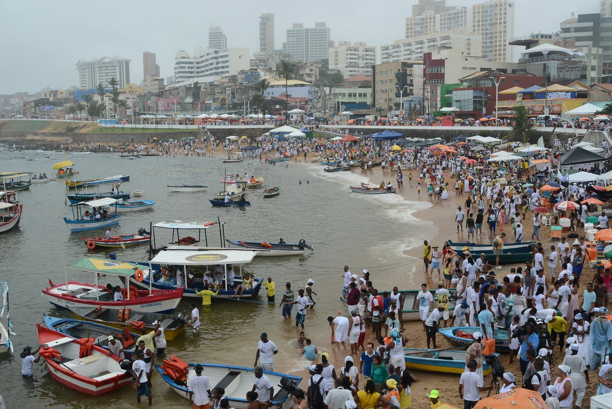 Tempo nublado no Dois de Fevereiro em 2016 por Mauro Akin Nassor/Arquivo CORREIO