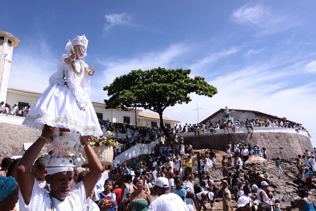 Tradicional festa para Iemanjá, em 2010 por Robson Mendes/Arquivo CORREIO
