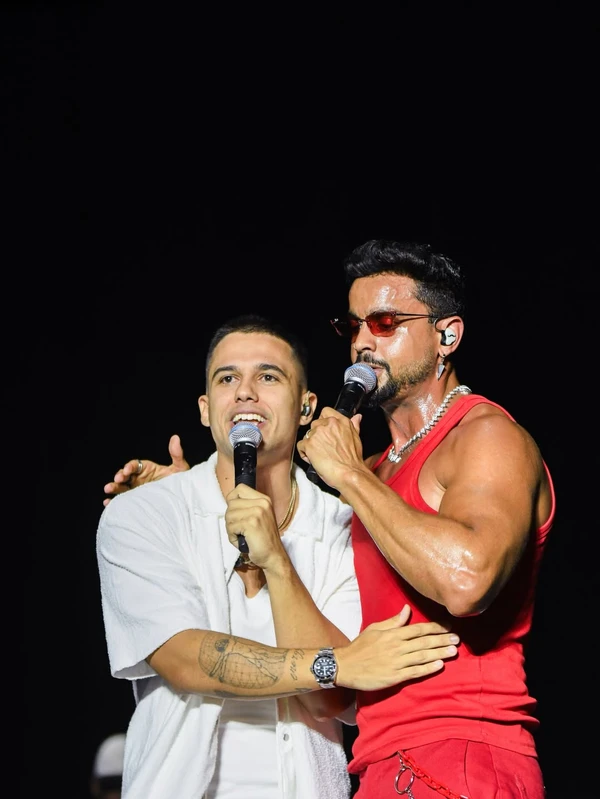 Guga Meyra e Lincoln Sena por Reprodução/Instagram