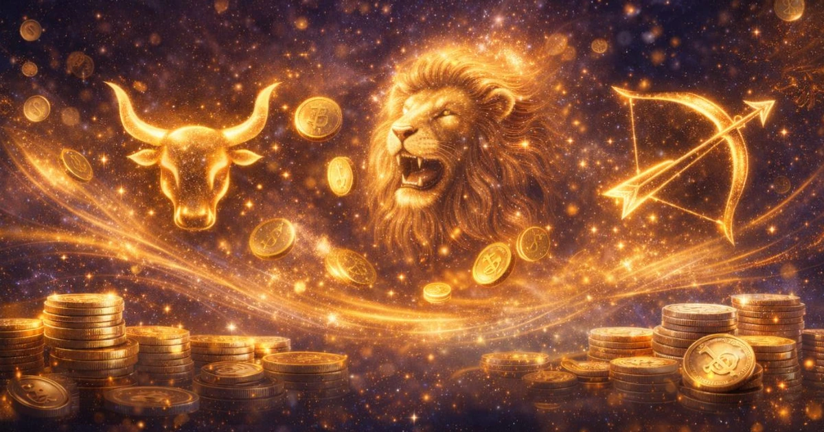 Imagem - O dinheiro agora vem! Veja previsão financeira para Touro, Leão e Sagitário nesta terça-feira (3 de fevereiro)