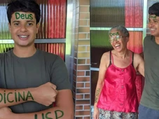 Imagem - Luciano Huck homenageia jovem baiano que ficou em 1° lugar em Medicina na USP: 'Referência'