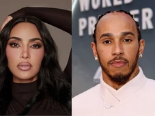 Imagem - Kim Kardashian e Lewis Hamilton aparecem juntos em viagem e alimentam rumores de romance