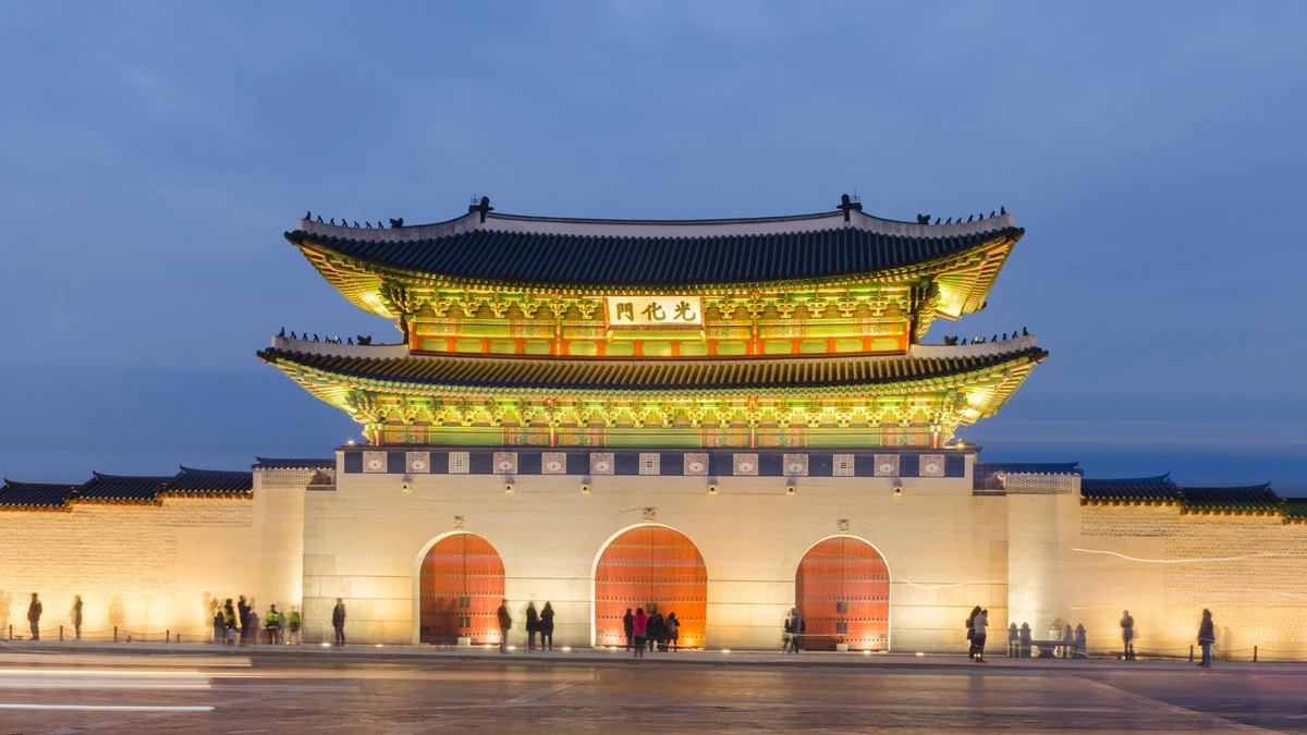 Palácio Real Gyeongbokgung por Divulgação
