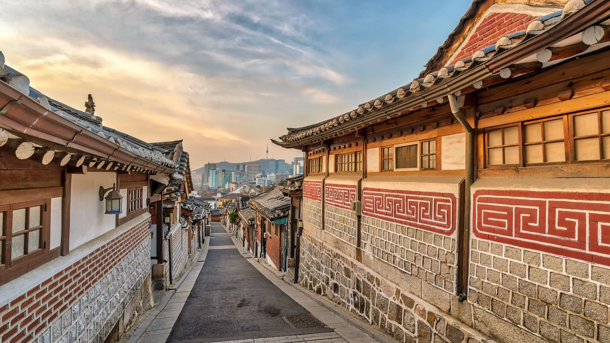Aldeia Hanok de Bukchon por Divulgação