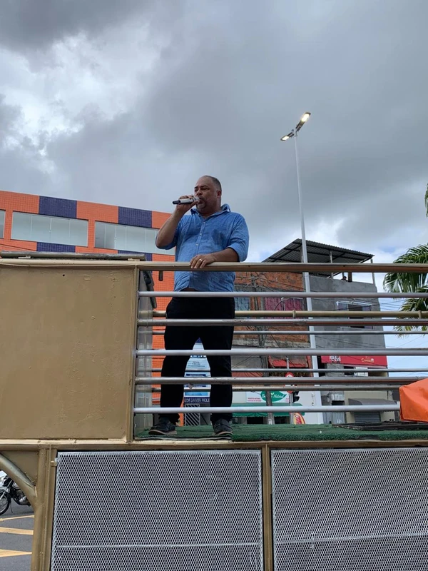 Categoria protesta em frente ao Detran, em Salvador por Divulgação