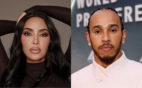 Kim Kardashian e Lewis Hamilton estendem viagem romântica e são vistos chegando juntos a hotel em Paris