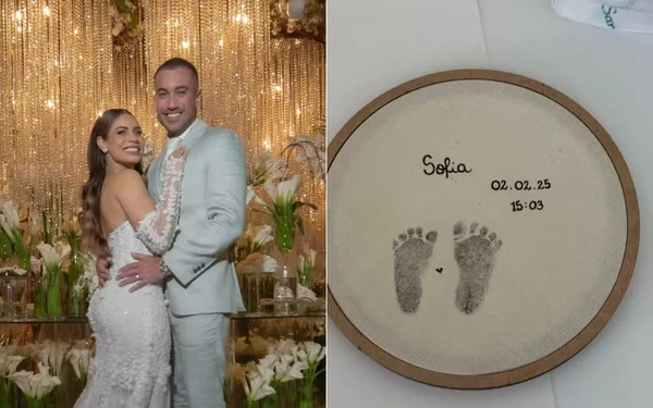 Lexa lembra um ano do nascimento da filha, Sofia por Reprodução/Redes Sociais 