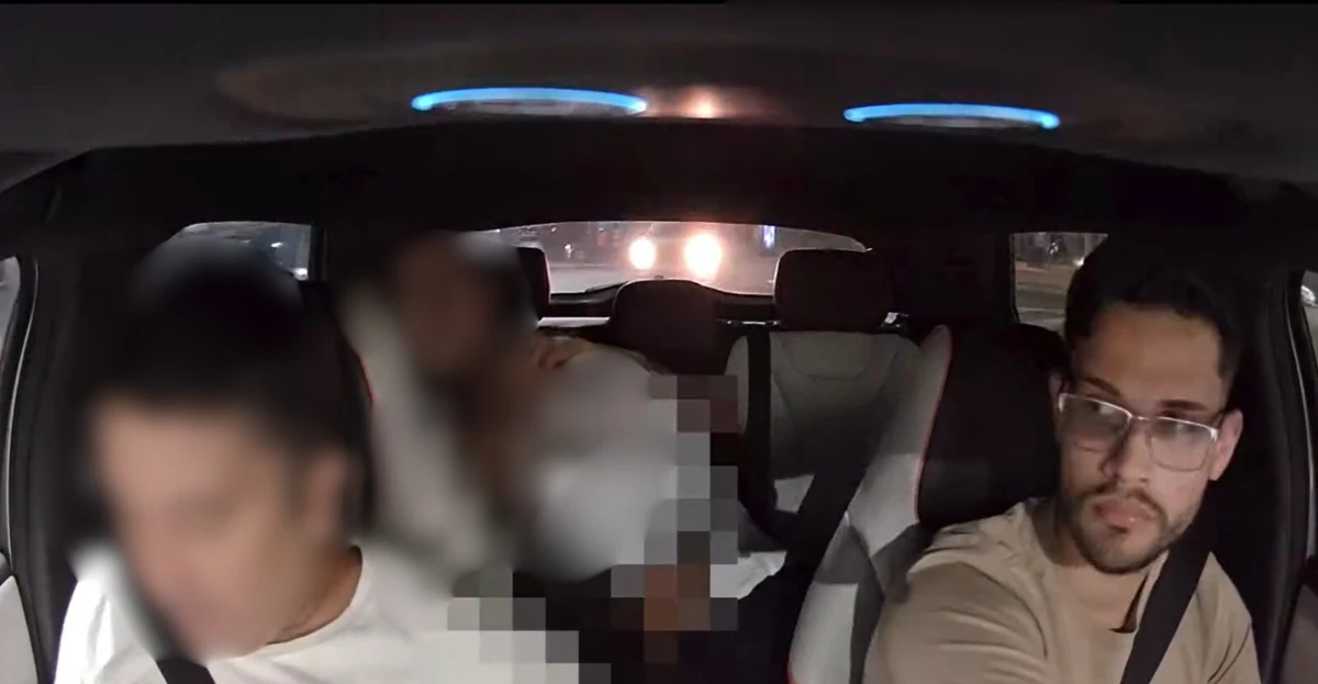 Motorista denunciou agressões na noite deste domingo (1º)