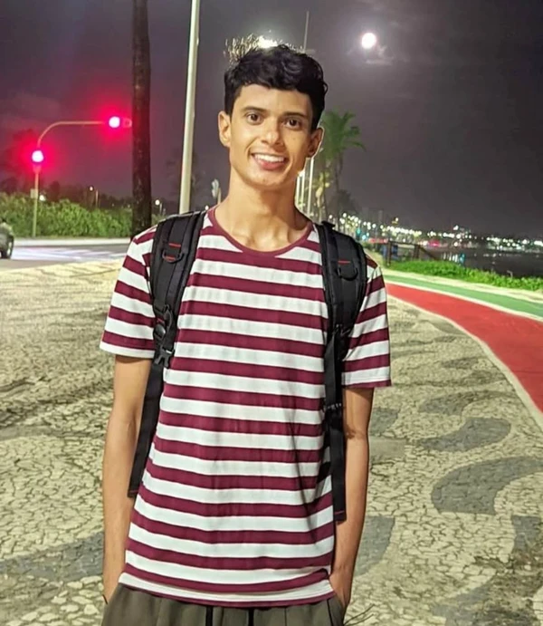 Wesley de Jesus, estudante que passou em 1º lugar em Medicina na USP por Redes Sociais