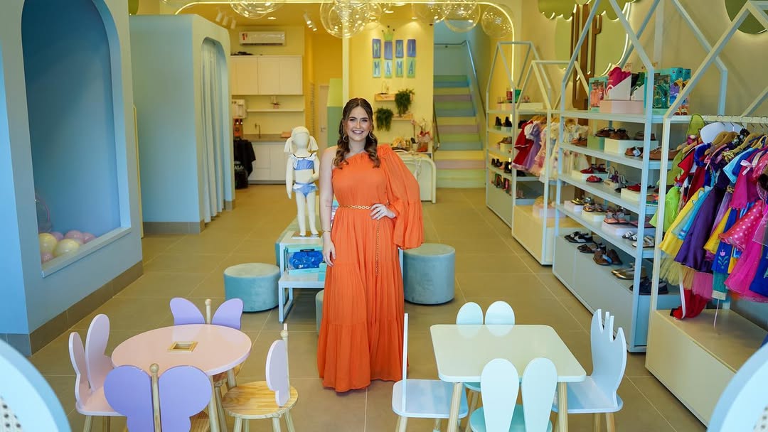 Amanda Vasconcelos, esposa do cantor sertanejo Henrique por Reprodução/Instagram