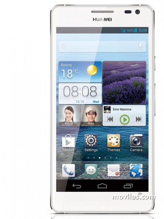 Ascend D2, da Huawei por Reproduçaõ