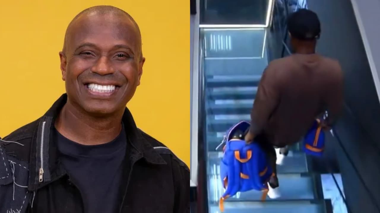 Edilson Capetinha arruma as malas e anuncia que irá desistir do 'BBB 26' por Reprodução/TV Globo 