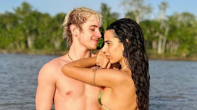 Marina Sena e Juliano Floss por Reprodução/Redes Sociais 