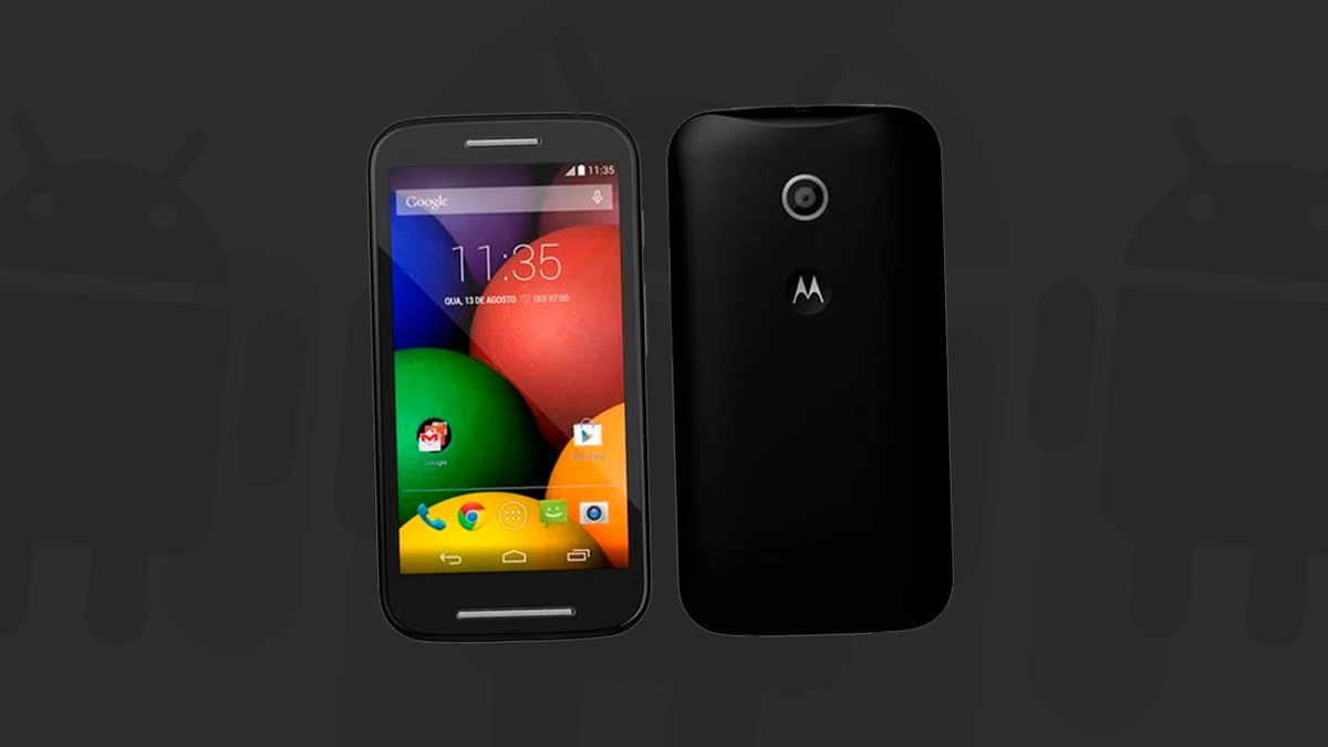 Moto E (1ª geração), da Motorola por Reprodução