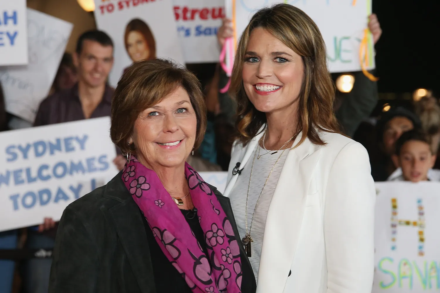 Nancy e Savannah Guthrie por Reprodução