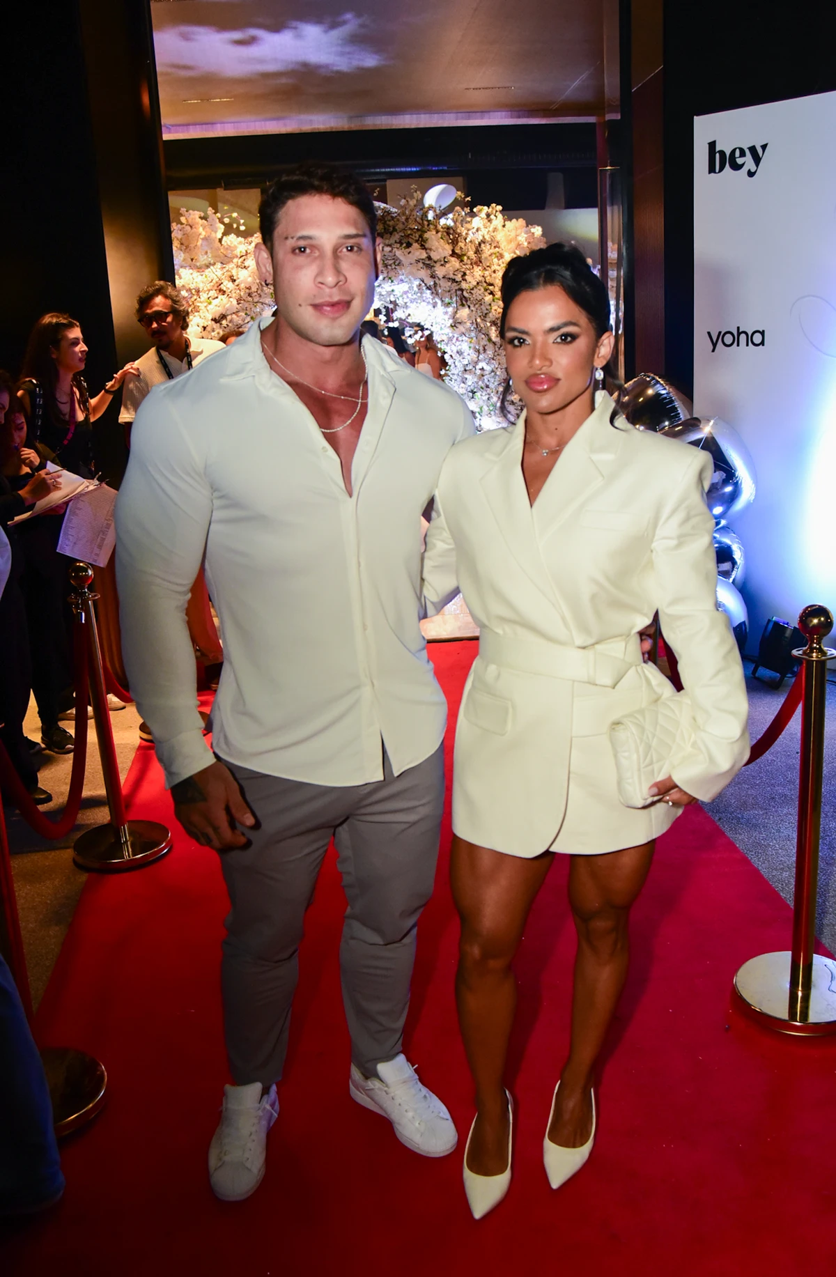 Ramon Dino e Vitória Viana por Edu Araujo/Agnews