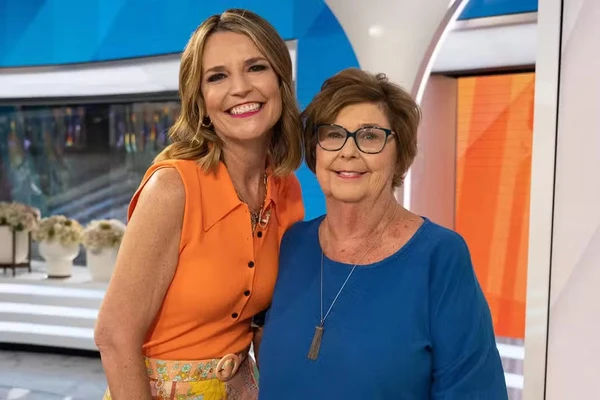 Savannah Guthrie e a mãe, Nancy