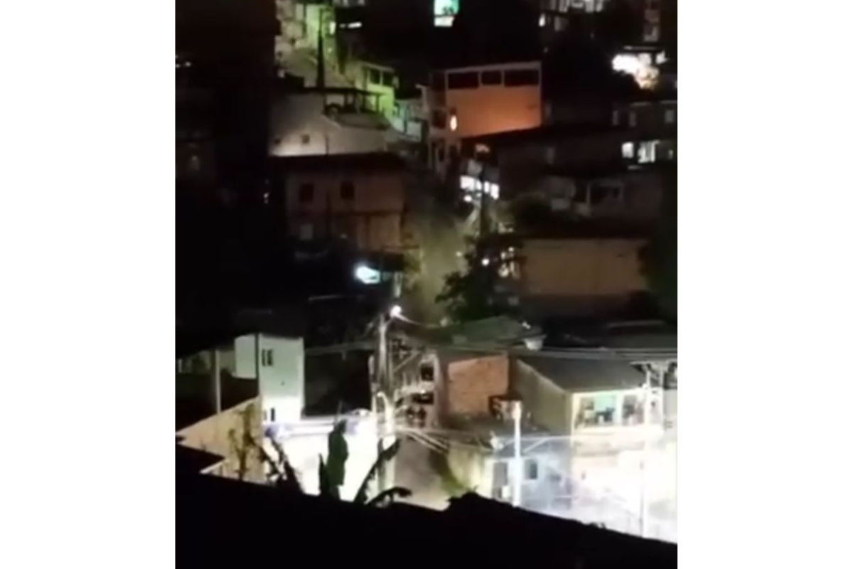 Vídeo registrou deslocamento de policiais em Jardim de Santo Inácio por Reprodução