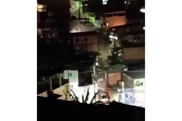 Vídeo registrou deslocamento de policiais em Jardim de Santo Inácio por Reprodução