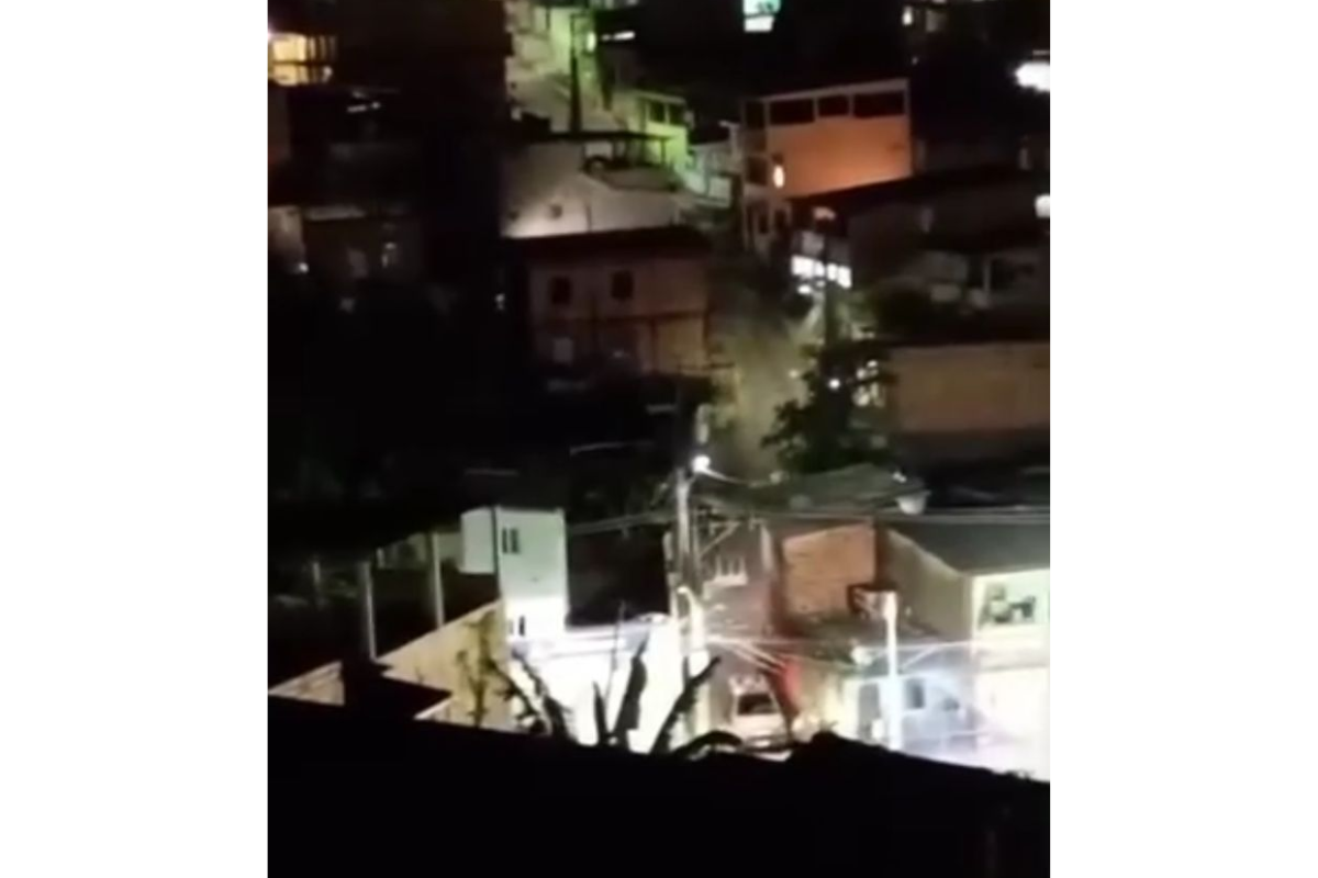 Vídeo registrou deslocamento de policiais em Jardim de Santo Inácio por Reprodução