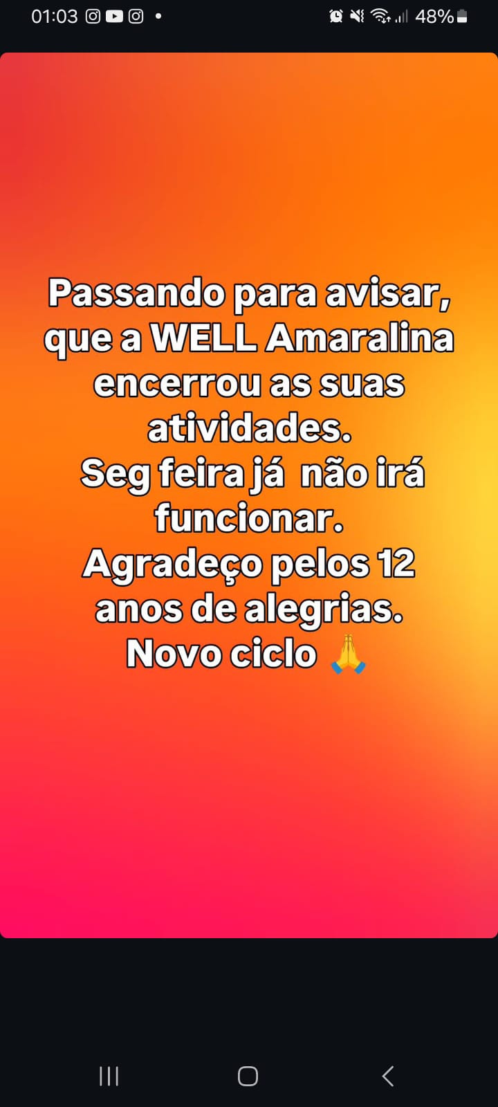 Well informa sobre o fim de unidade em Salvador por Reprodução