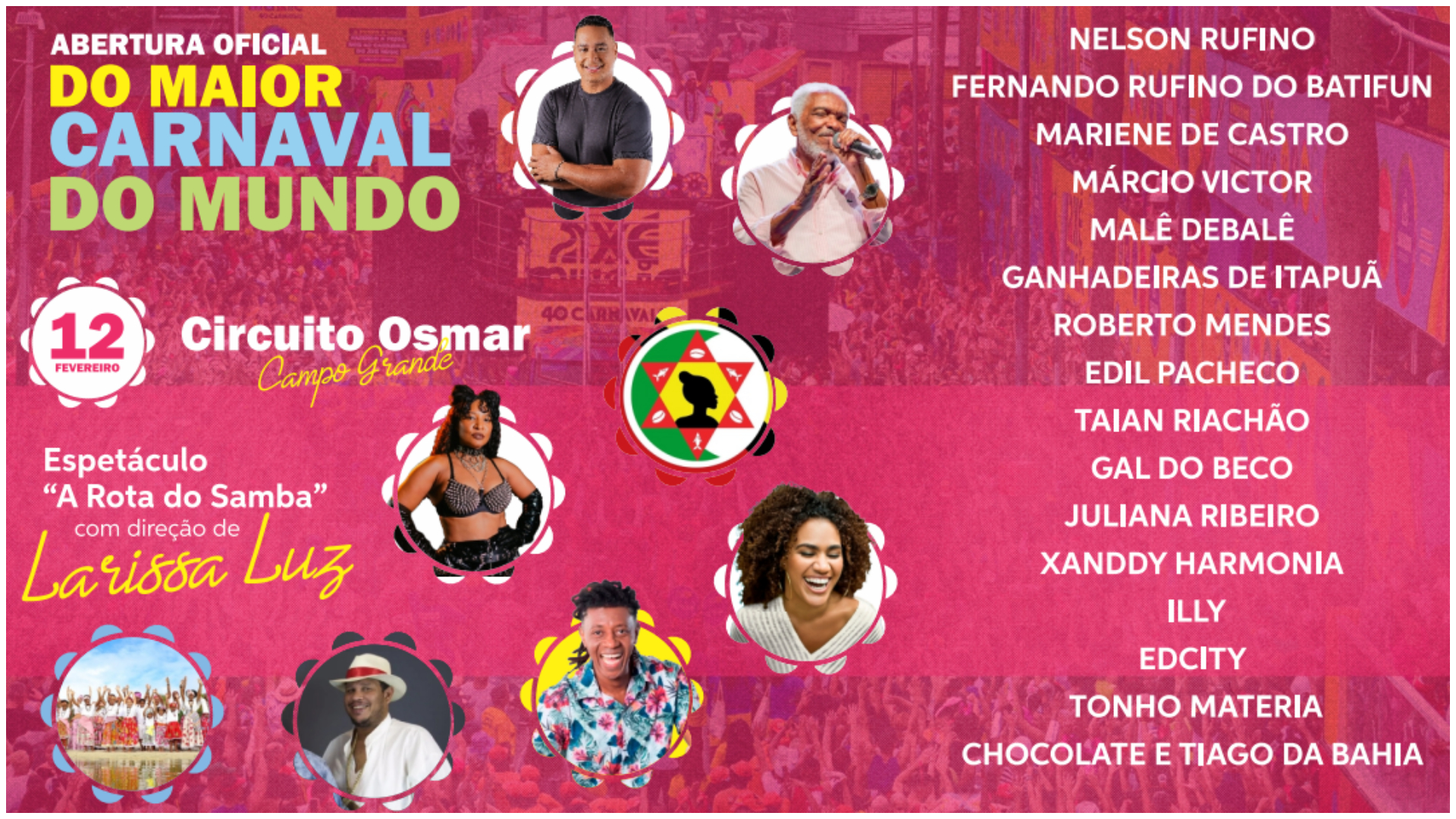 Abertura no Circuito Osmar por Reprodução