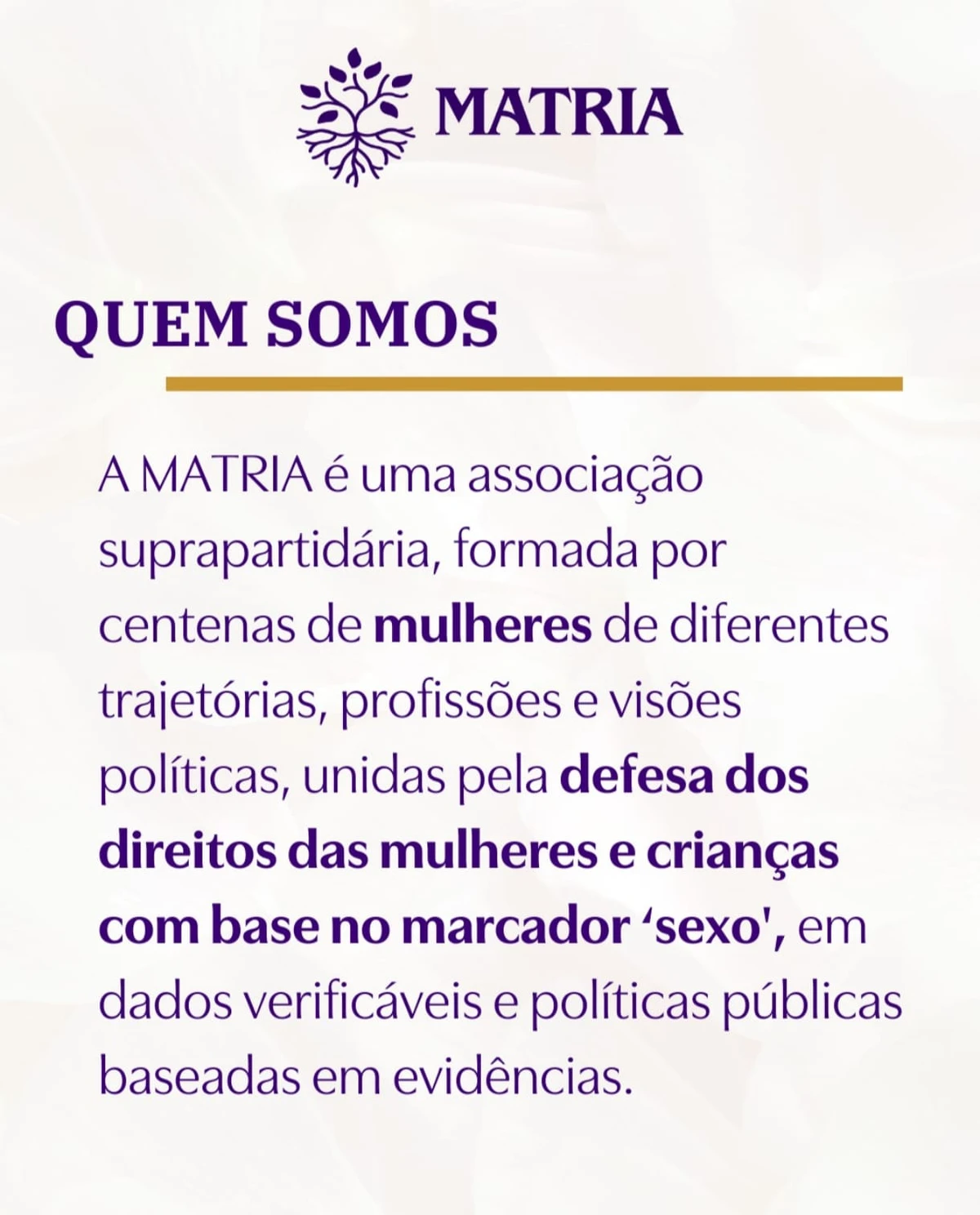Descrição da Matria por REPRODUÇÃO