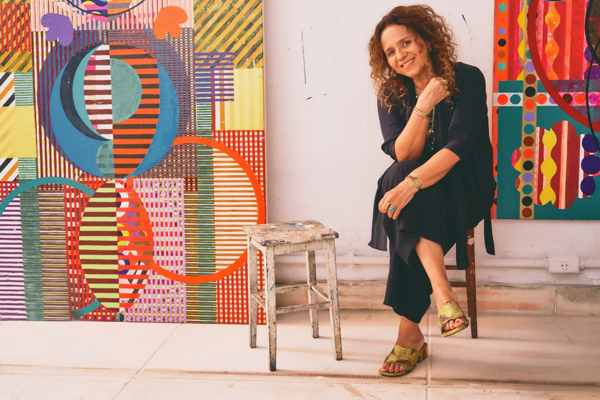 Beatriz Milhazes abriu sua primeira exposição individual em Salvador por Divulgação