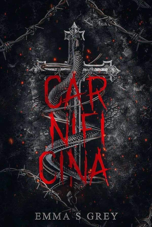 Carnificina, de Emma Grey. Veronika Romanski foi moldada com um único objetivo: matar homens poderosos. Seu próximo alvo é o chefe do Cartel Colombiano, Alejandro De La Cruz. O homem sempre teve tudo ao seu alcance, até a mulher vinte anos mais nova chegar, com seu jeito cínico e perverso, para acordar seus demônios adormecidos em um jogo perigoso e doentio regado de sedução. Segredos perturbadores, um passado traumático e pecados sem perdão serão encontrados dentro da Catedral, que erguida sobre as ruínas de uma antiga igreja, é onde tudo de ruim, maldito, desumano e cruel poderia existir e sair das mãos da família De La Cruz. por Reprodução