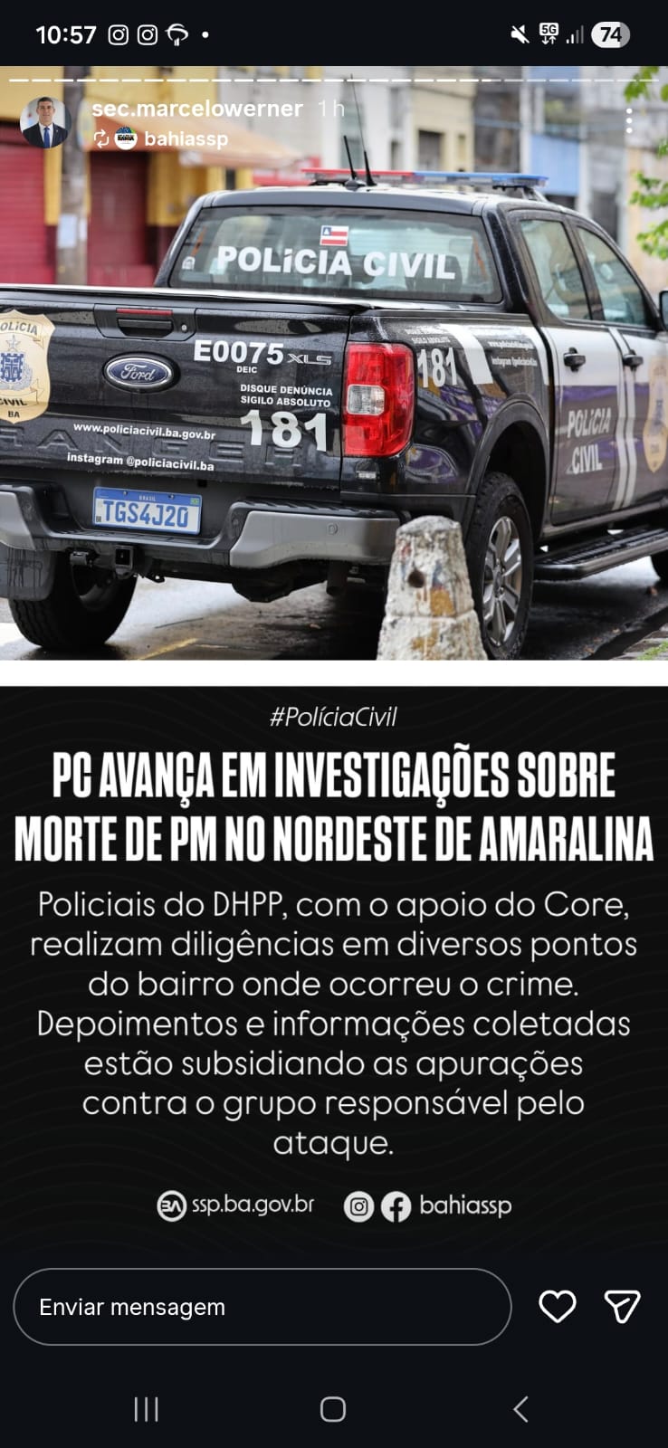 'Falcão', do CV, tem mandando de prisão por Divulgação