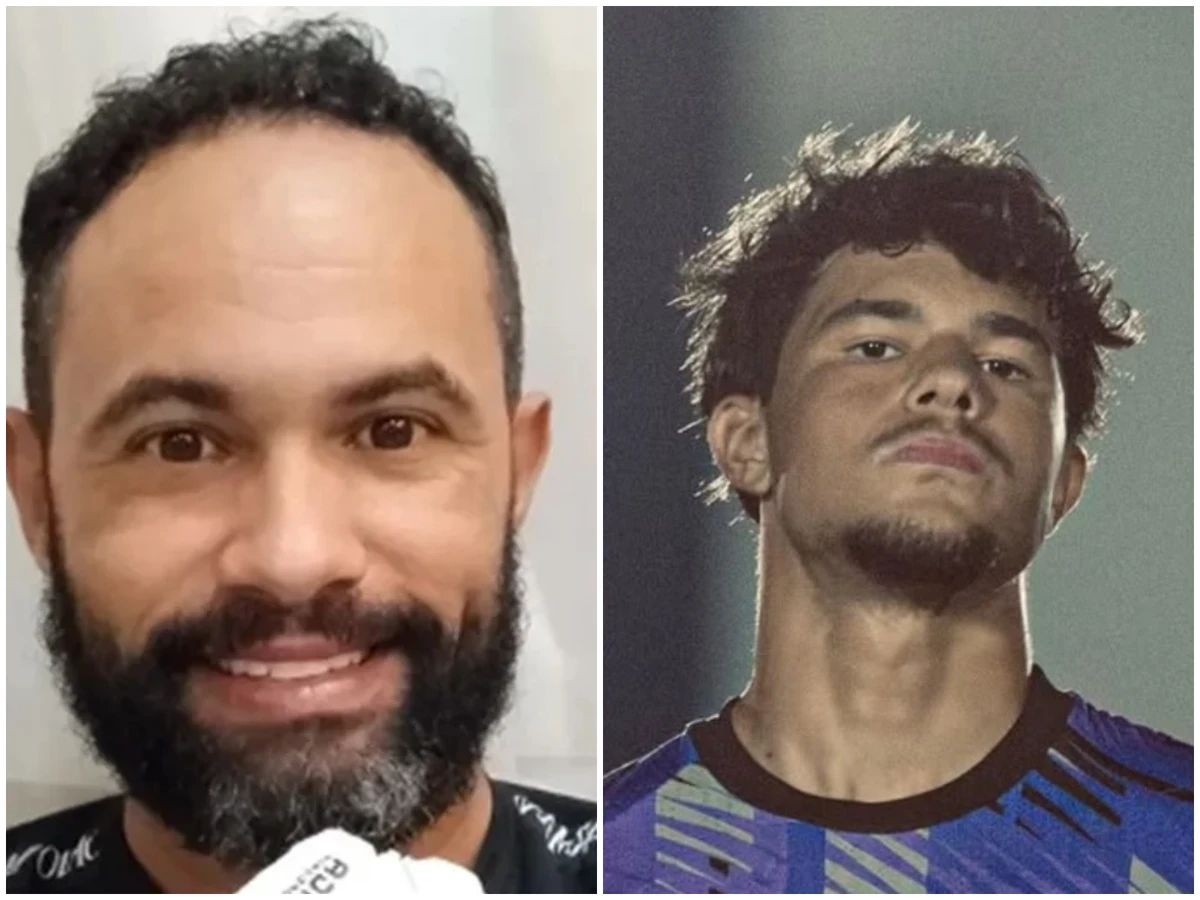 Goleiro Bruno e o filho Bruninho
