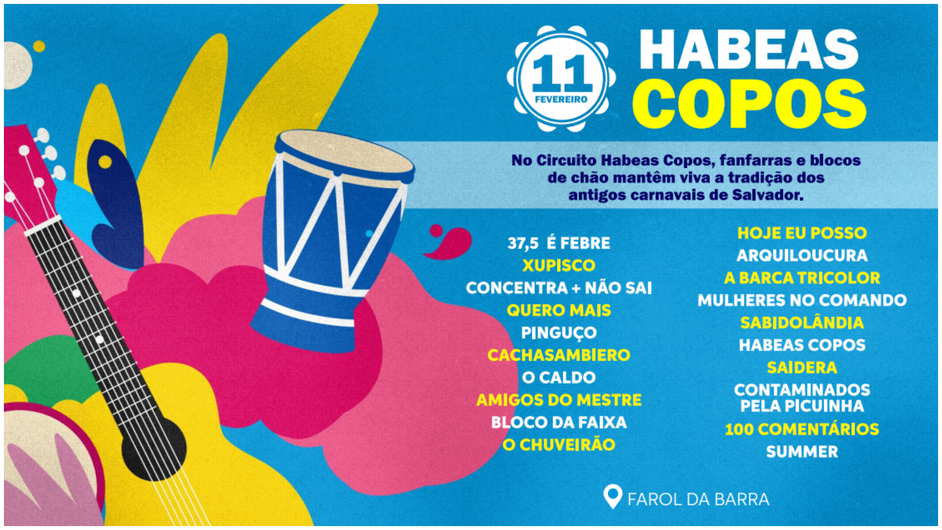 Habeas Copos por carnaval 2026