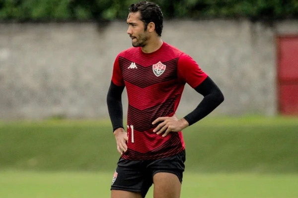 Jean Irmer durante passagem pelo Vitória