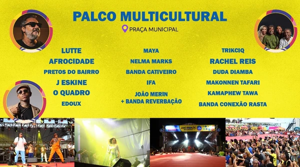 Palco na Praça Municipal por Reprodução