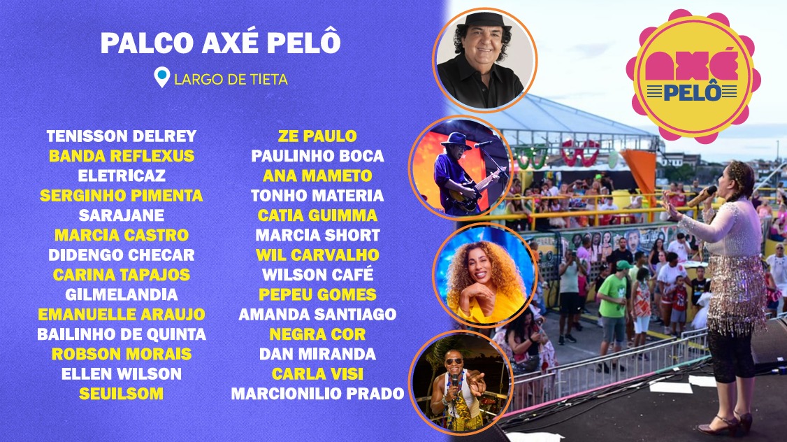 Programação no Pelô por Reprodução