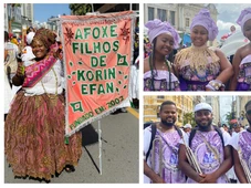 Imagem - Cortejo afro-religioso leva baianas, alfazema e xequerês ao Fuzuê