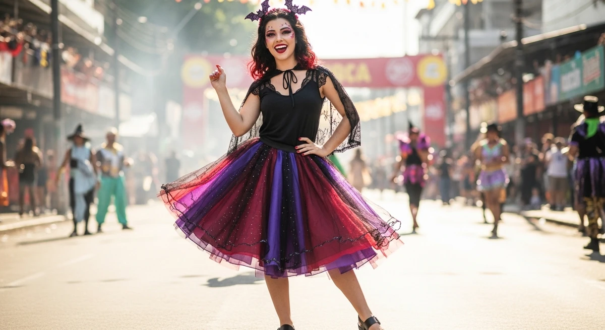 Fantasia para Escorpião: Vampira, bruxa ou personagem enigmático por Imagem gerada por IA