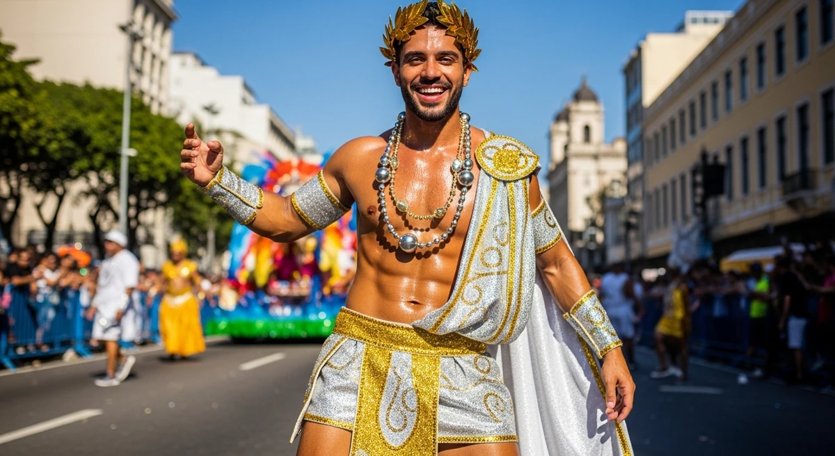 Fantasia para Touro: Imperador romano, faraó ou personagem nobre por Imagem gerada por IA