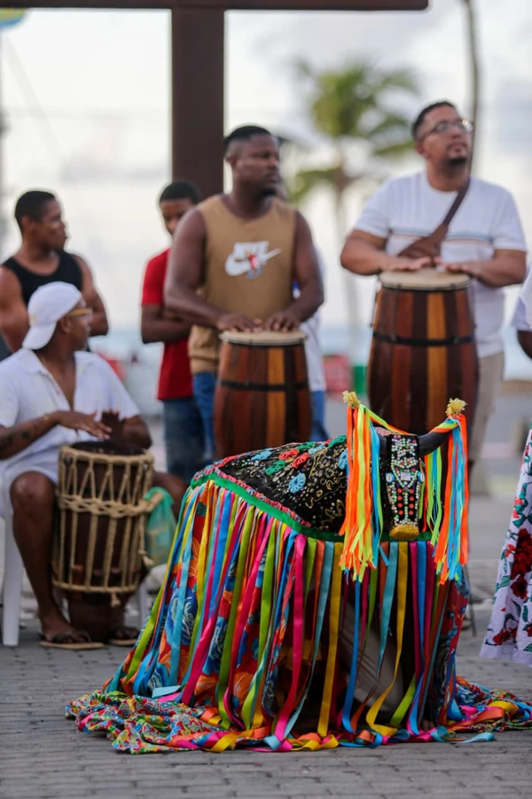 Lavagem de Itapuã nesta quinta (5) por Arisson Marinho/CORREIO