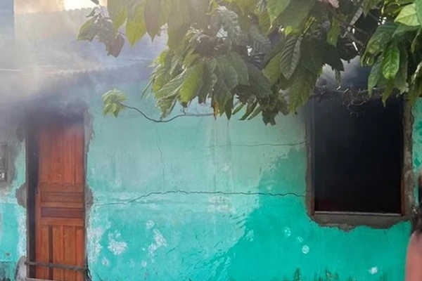 Mãe colocou fogo na casa da filha por Polícia Civil