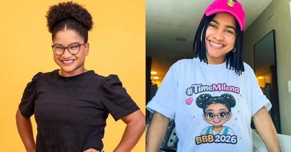 Mile Lages é irmã gêmea de Tia Milena, do 'BBB 26' por Reprodução/Redes Sociais 