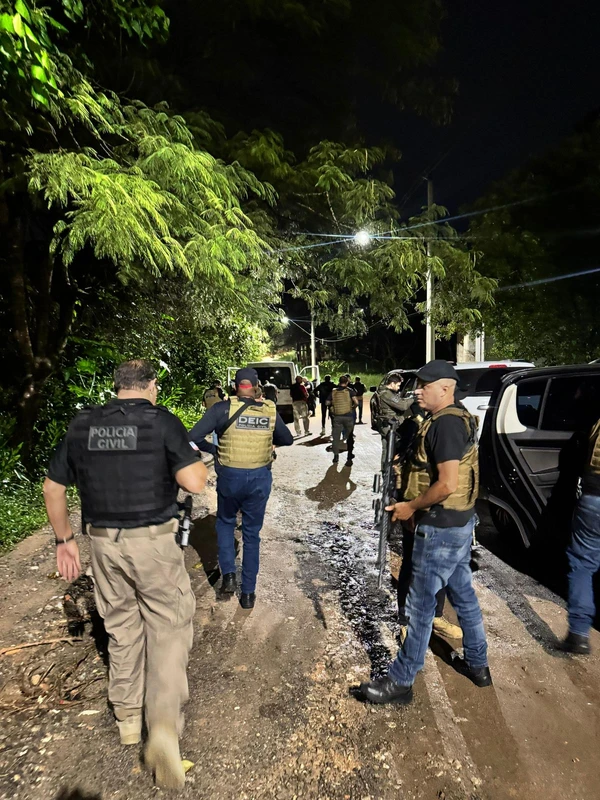 Operação contra grupo criminoso na Bahia por Divulgação